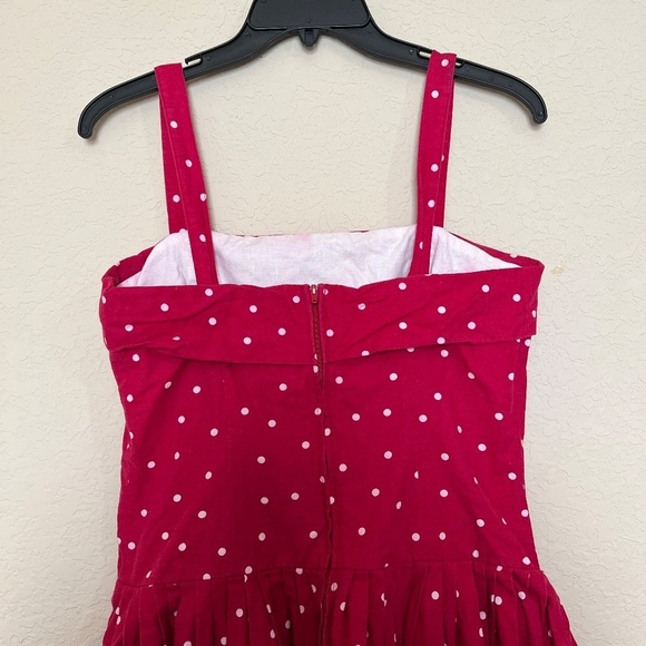 Laura Ashley Polka Dot Dress - Picture 3 of 8